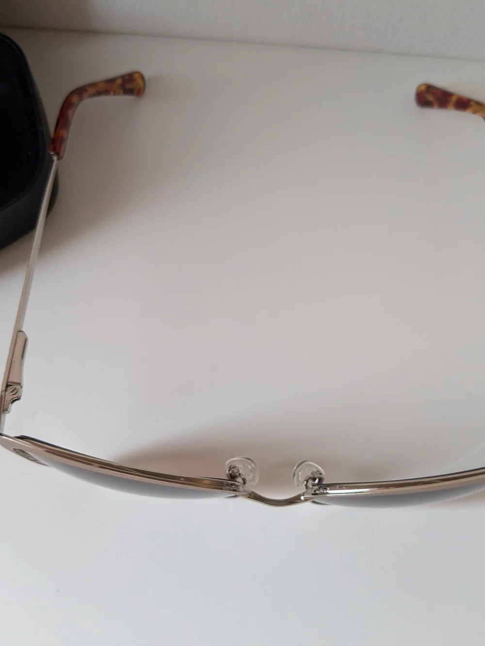 Vince Camuto Designer Cat Eye Sunglasses - Champagne/Gold Frame Brown Lenses